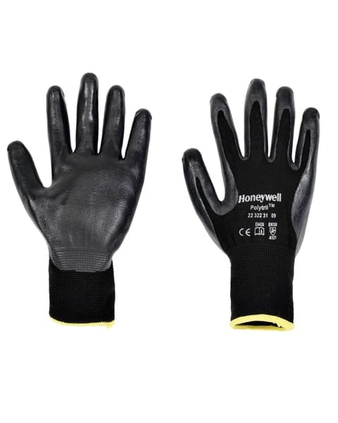 POLYESTER LINER WITH PU COATED PALM AND FINGERS SM88P