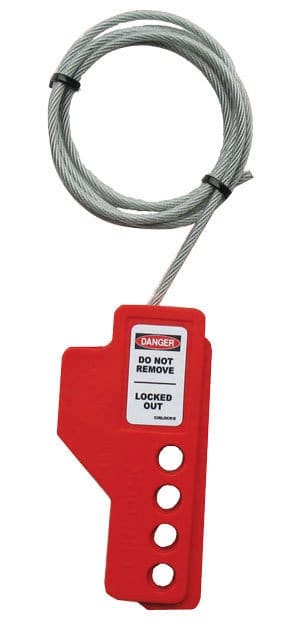 Cirlock Cable Lockout - 3mm Thin Steel Cable (MFL-3)